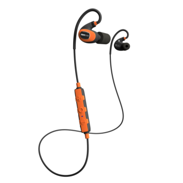 ISOtunes 27 dB Safety Orange Wireless Bluetooth Earbud