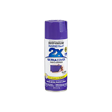 Painter's Touch® 2X Ultra Cover® Spray Paint - 2X Ultra Cover Gloss Spray - 12 oz. Spray - Gloss Grape