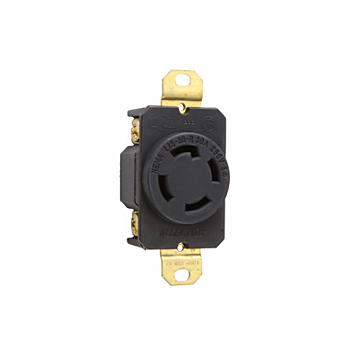 Pass & Seymour 30A NEMA L1530 Single Receptacle
