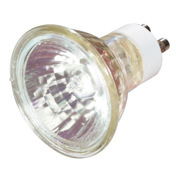 Satco 35 Watt - Halogen - MR16 - 2000 Average rated hours - 290 Lumens - GU10 base - 120 Volt - Carded