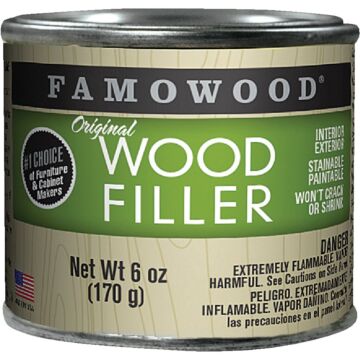 FAMOWOOD Natural  6 Oz. Wood Filler
