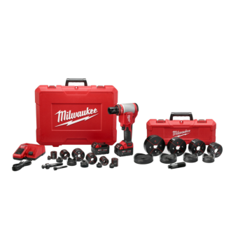 M18™ FORCE LOGIC™ 10-Ton Knockout Tool 1/2 in. to 4 in. Kit