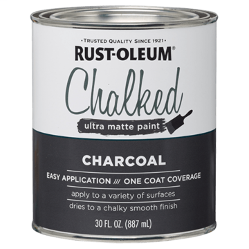 Chalked Paint - Ultra Matte Paint - 30 oz. - Charcoal