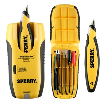 Sperry Instruments ET64220 Lan WireTracker Tone and Probe Wire Tracer, Identifies Coax, CAT 5, Speaker, Phone, any Non-Energized Wire