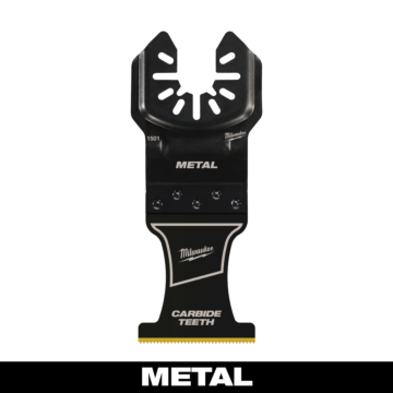 Milwaukee 1-3/8” Carbide Teeth Metal Universal Fit Oscillating Multi-Tool Blade (1 PK)