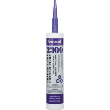 Geocel 2300 10.3 Oz. Driftwood Construction Tripolymer Sealant (Plastic Cartridge)