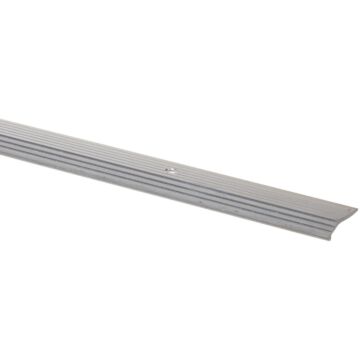 M-D Building Products 3/4 In. x 6 Ft. Satin Silver Aluminum Fluted Tile Edging