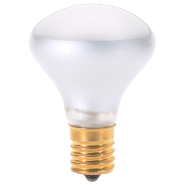 Satco 40 Watt R14 Incandescent - Clear - 1500 Average rated hours - 280 Lumens - Intermediate base - 120 Volt - Carded