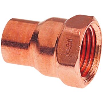 NIBCO 1/2 In. x 3/4 In. Female Copper Adapter