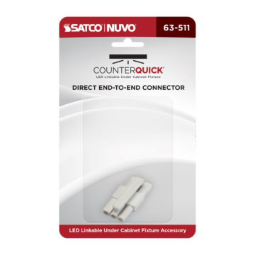 Satco Under Cabinet LED End to End Connector