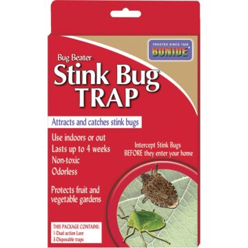 Bonide Bug Beater Disposable Indoor/Outdoor 50 Ft. Coverage Area Stink Bug Trap