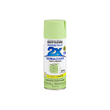 Painter's Touch® 2X Ultra Cover® Spray Paint - 2X Ultra Cover Satin Spray - 12 oz. Spray - Satin Green Apple
