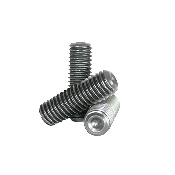 Socket Set Screw, Cup Point, Coarse Thread, M6-1.00, 12 MM Length, Thermal Black, ISO 4029 / DIN 916