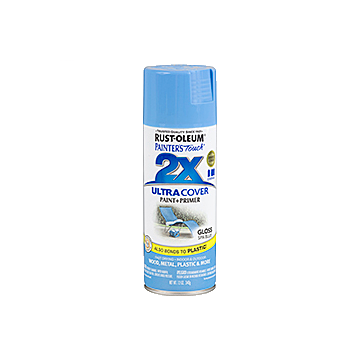 Painter's Touch® 2X Ultra Cover® Spray Paint - 2X Ultra Cover Gloss Spray - 12 oz. Spray - Gloss Spa Blue
