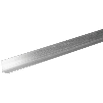 Hillman Steelworks 1/2 In. x 3/4 In. x 4 Ft. Aluminum Offset Solid Angle