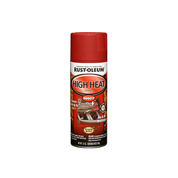Automotive - High Heat - 12 oz. Spray - Flat Red