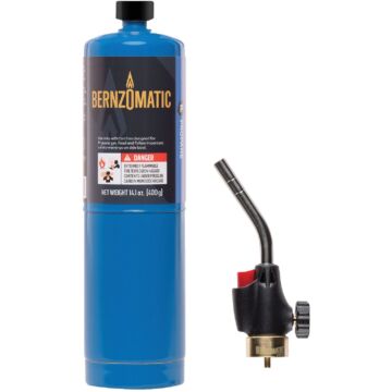 Bernzomatic Basic Propane Torch Kit with Built-In Ignition
