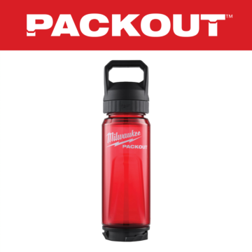 MIlwaukee PACKOUT™ Bottle w/ Chug Lid (Red) 25 oz