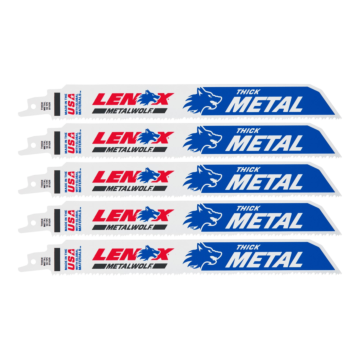 LENOX 9 In. 10 Tpi Lazar Blade 5-Pack
