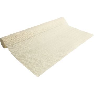 Con-Tact 20 In. x 5 Ft. Almond Beaded Grip Non-Adhesive Shelf Liner