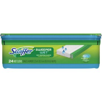 Swiffer Sweeper Wet Cloth Mop Refill (24-Count)