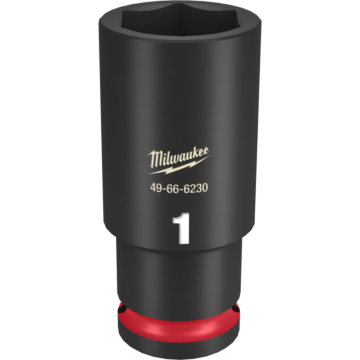 Milwaukee SHOCKWAVE™ Impact Duty 1/2" Drive 1" Deep 6 Point Socket