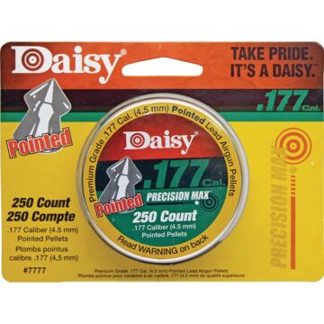 Daisy .177 Cal. Pointed Pellet Ammunition (250-Pack)