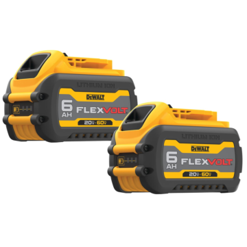 DEWALT 20V MAX* Batteries, Premium, 6.0-Ah, 2-Pack