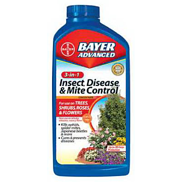 Bioadvanced BioAdvanced® 701285B 32 oz Liquid White to Light Beige 3-in-1 Insect, Disease & Mite Control