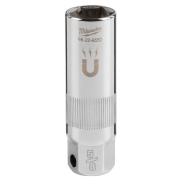 Milwaukee 3/8" Drive 5/8" Magentic Spark Plug Socket