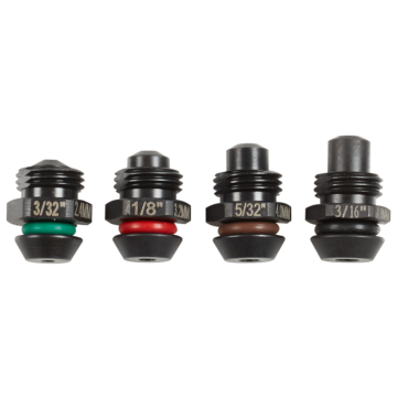 Milwaukee M12™ Rivet Tool Retention Nose Pieces 4PK
