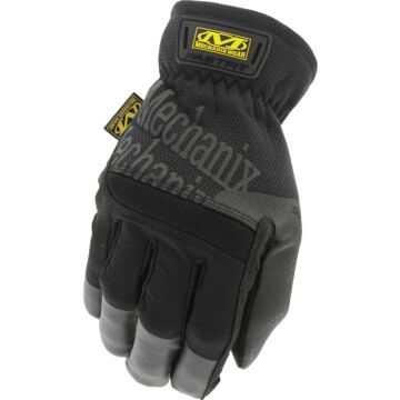 FastFit Men's Synthetic Work Glove (Black)