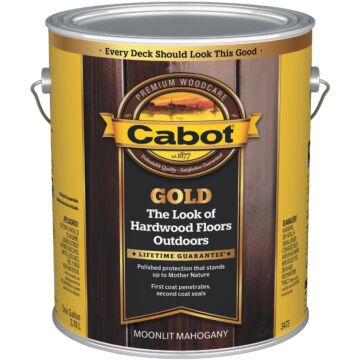 Gold Exterior Stain (Moonlit Mahogany)