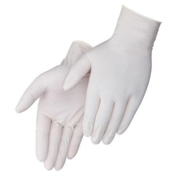 Industrial Grade Disposable Latex Gloves (White - 100pk)