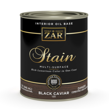 Interior Oil Base Stain (Black Caviar)