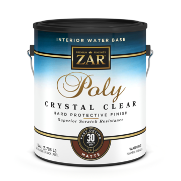 Interior Water Base Poly (Crystal Clear - Matte)