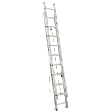 Type II Aluminum D-Rung Extension Ladder 