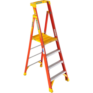 Type IA Fiberglass Podium Ladder