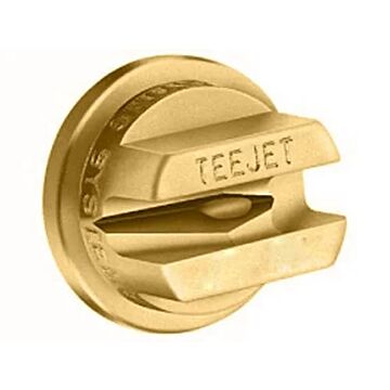Offset Flat Spray Tip, Brass