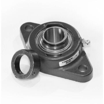 Two-Bolt Flanged Mounted Bearings Eccentric Locking Collar