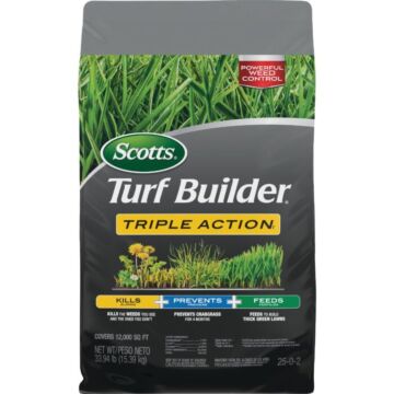 Turf Builder Triple Action Weed Killer Plus Lawn Fertilizer