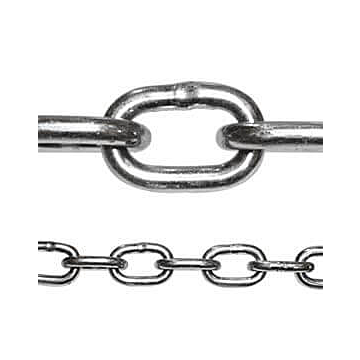 1/4 in Steel Safety Chain