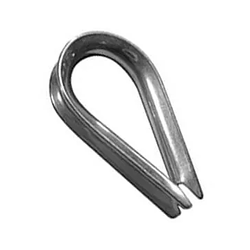 5/16 in SS Standard Duty Wire Rope Thimble