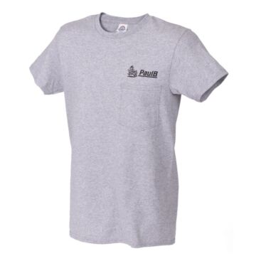 T-Shirt with Pocket - Gray