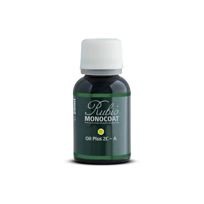 20 mL Pistachio Oil Plus 2C Part A Hardwax Wood Oil Finish