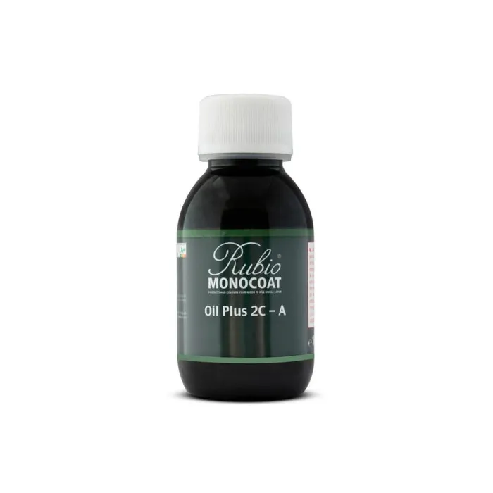 100 mL Slate Grey Oil Plus 2C Part A Hardwax Wood Oil Finish