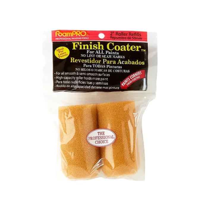 FoamPRO® 2 in. Lint-Free High-Capacity Paint Edger & Trimmer Roller Refill - 2 pk