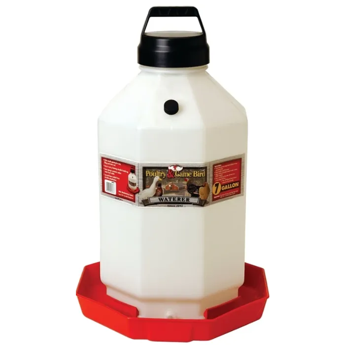 Little Giant Products Little Giant PPF7 Poultry Waterer, 7 gal Capacity, Plastic