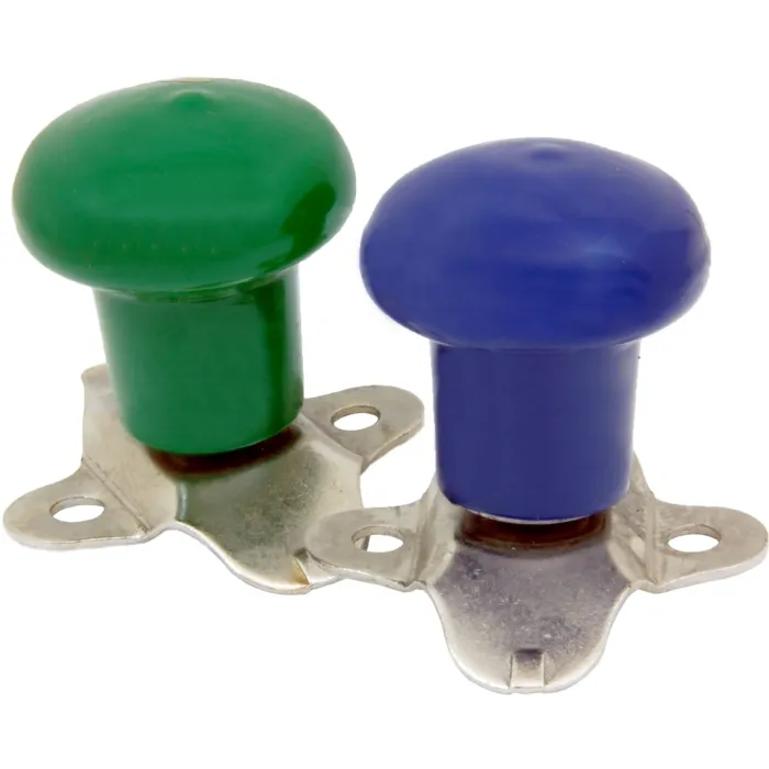 Double HH Green Color Spinner Mount Manual Steering Wheel Spinner