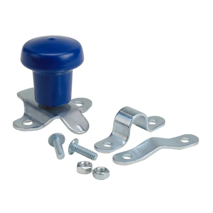 Double HH Blue Color Spinner Mount Manual Steering Wheel Spinner
